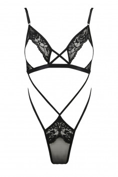 Боді з відкритим бюстом Passion Diabolina — Купити в Dorin.shop | Ціна, Фото 2