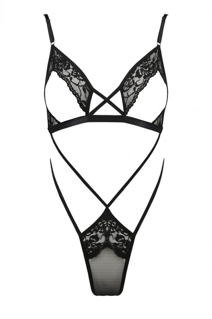 Боди с открытым бюстом Passion Diabolina  — Заказать онлайн с доставкой