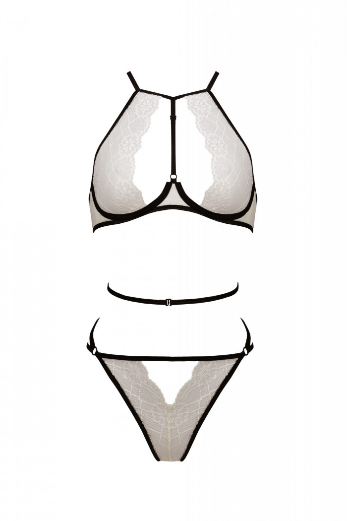 Комплект белья кружевной - бюст и трусики Passion Chika  — Заказать онлайн с доставкой