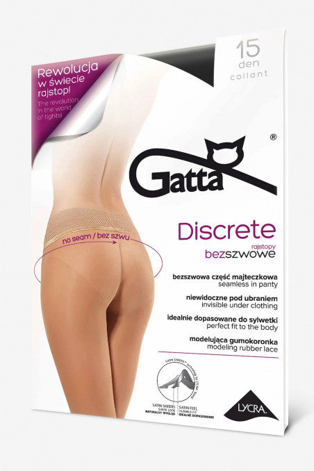 Колготки бесшовные Gatta Discrete 15den  — Заказать онлайн с доставкой