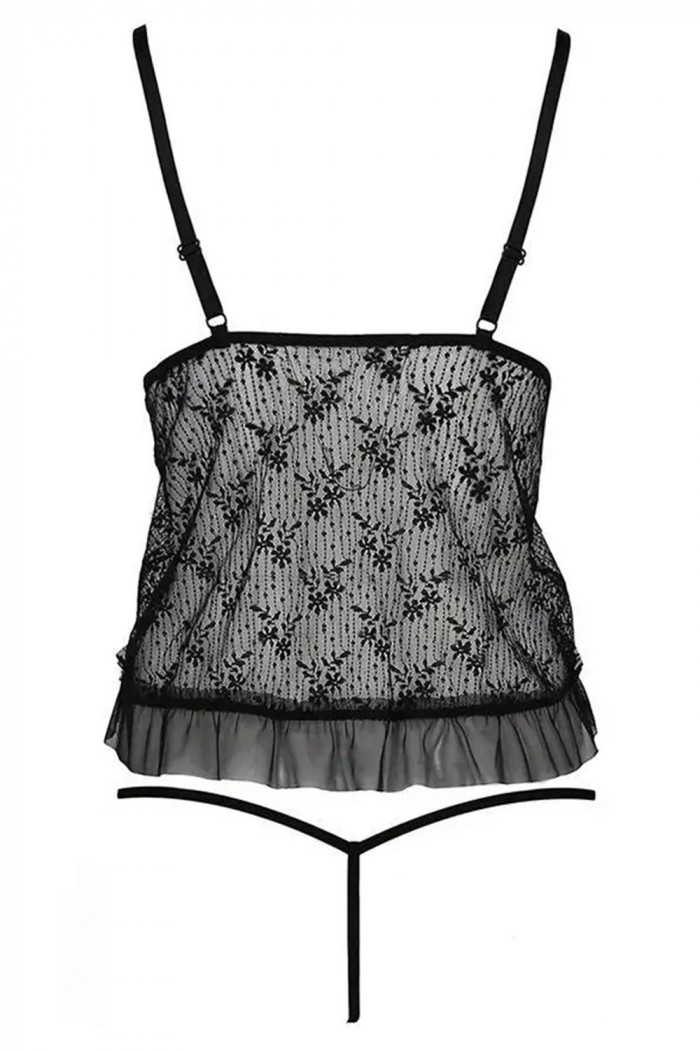 Боди открытое с вырезами Passion Justina  — Заказать онлайн с доставкой