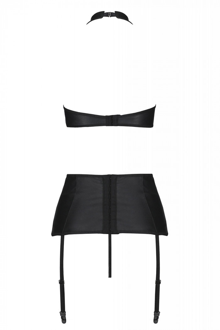 Комплект белья "под кожу" Passion Nancy set  — Заказать онлайн с доставкой