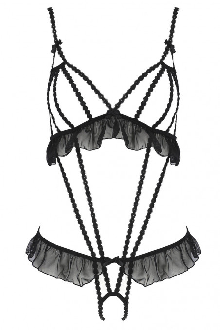 Боди открытое с доступом Passion Leila  — Заказать онлайн с доставкой