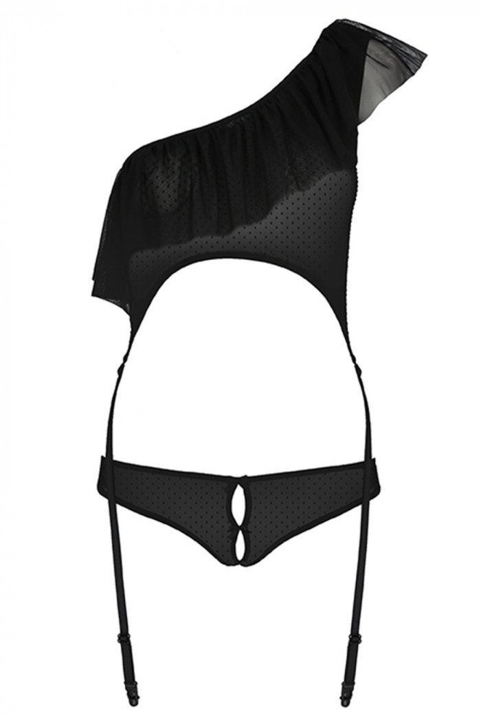 Комплект белья - топ с пажами и стринги Passion Lucia  — Заказать онлайн с доставкой