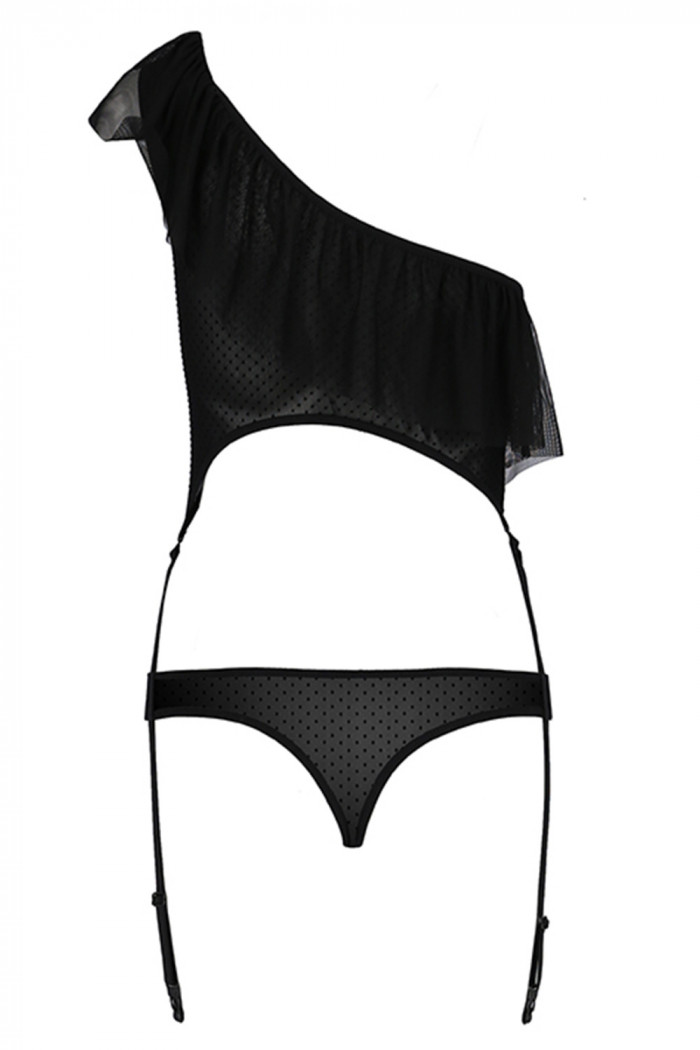 Комплект белья - топ с пажами и стринги Passion Lucia  — Заказать онлайн с доставкой