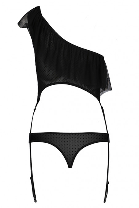 Комплект белья - топ с пажами и стринги Passion Lucia  — Заказать онлайн с доставкой