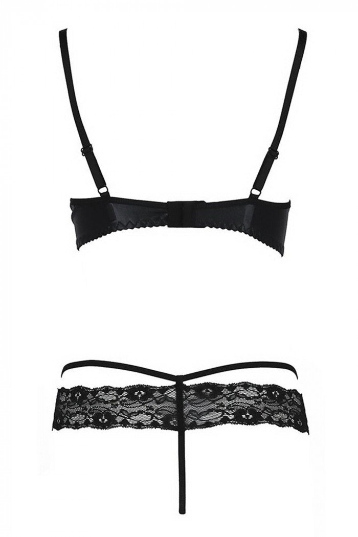 Комплект белья открытый с латексом Passion North set  — Заказать онлайн с доставкой