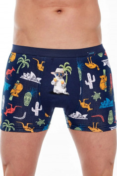 Труси-боксери чоловічі з принтом Cornette Tattoo 280/229 — Купити в Dorin.shop | Ціна, Фото