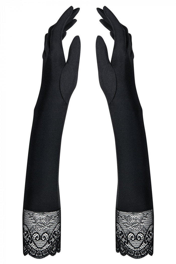 Перчатки длинные Obsessive Miamor  — Заказать онлайн с доставкой
