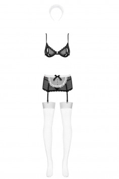 Костюм покоївки Obsessive Maidme set — Купити в Dorin.shop | Ціна, Фото 2
