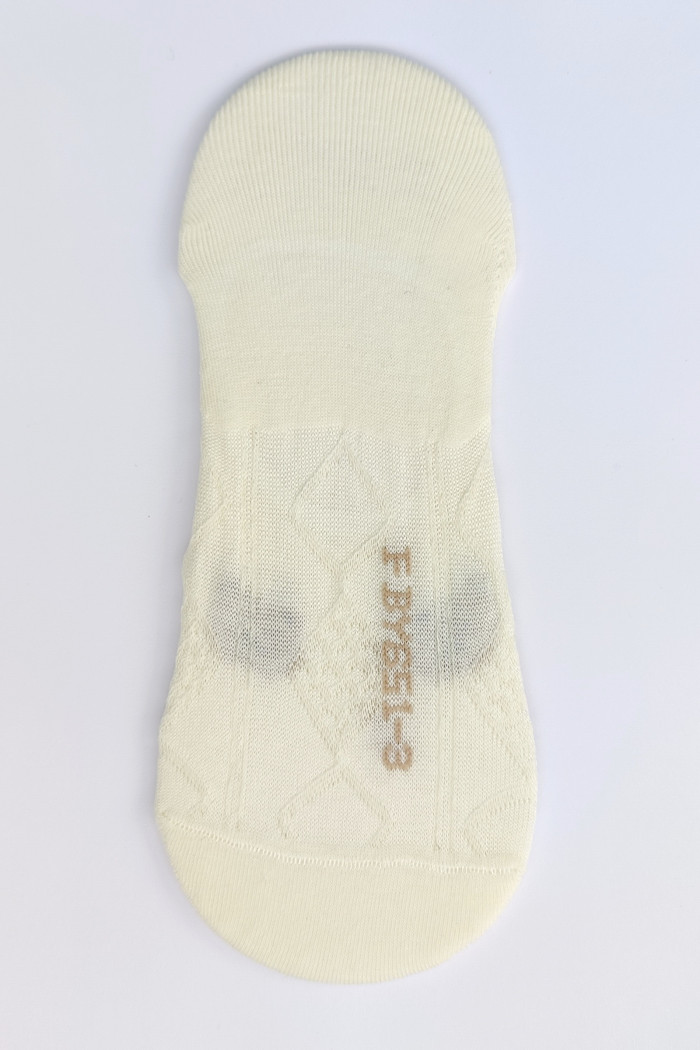 Следы-Носочки короткие хлопковые сеточка с принтом Мишки Корона BY651  — Заказать онлайн с доставкой