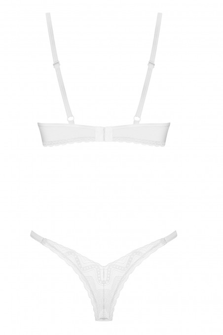 Комплект білизни мереживний Obsessive Alissium set — Купити в Dorin.shop | Ціна, Фото