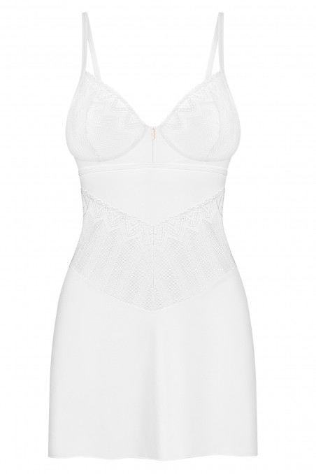 Прозора сорочка з трусиками Obsessive Alissium chemise — Купити в Dorin.shop | Ціна, Фото
