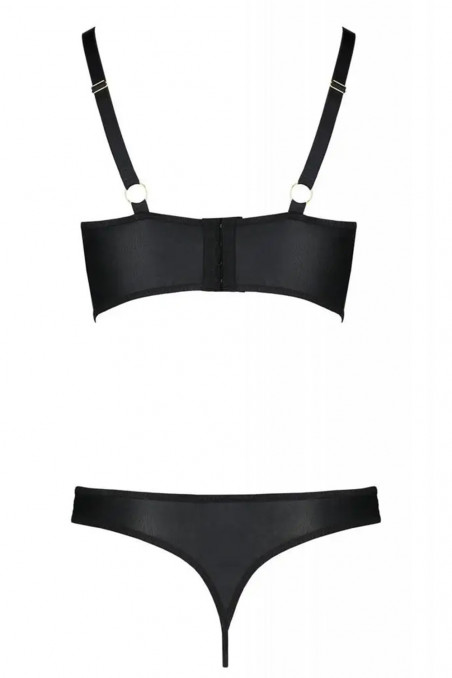 Комплект под кожу с открытым бюстом Passion Malwia bikini  — Заказать онлайн с доставкой