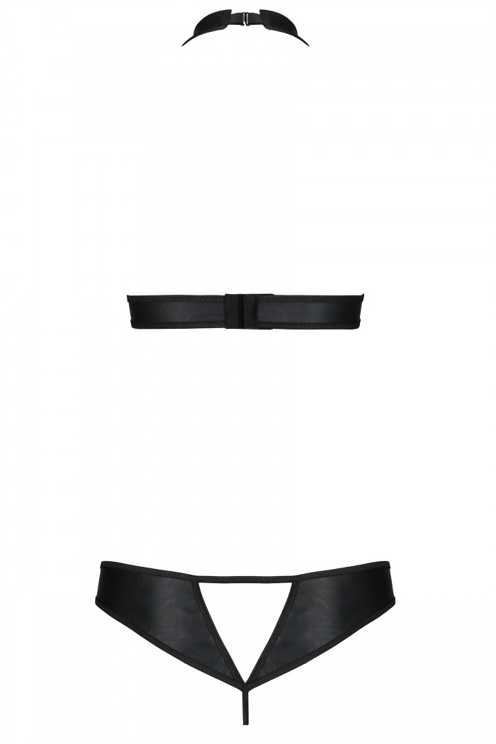 Комплект с открытым бюстом и трусиками Passion Malwia set  — Заказать онлайн с доставкой