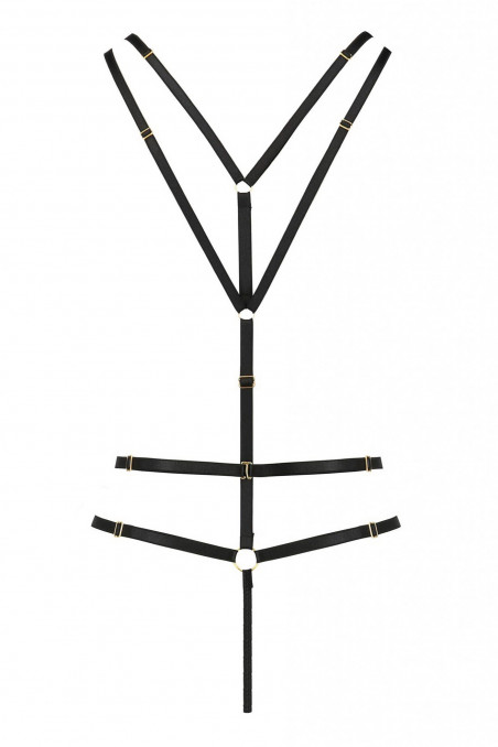 Боди открытое из эластичных ремешков Passion Meggy  — Заказать онлайн с доставкой