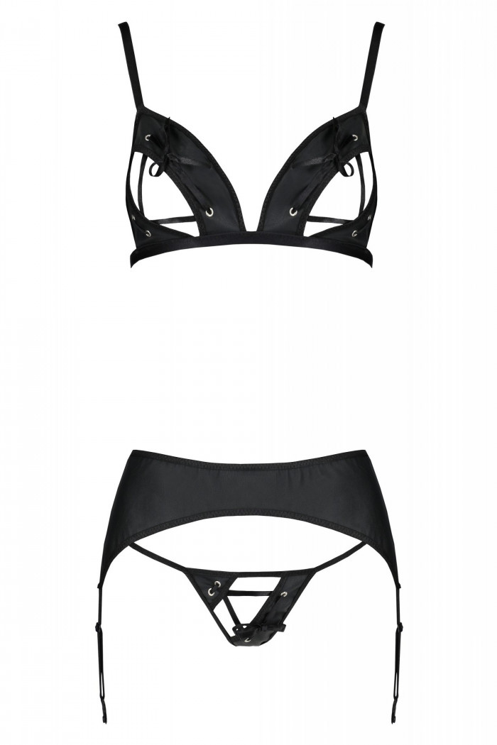 Комплект белья - бюст, пояс, стринги Passion Miley  — Заказать онлайн с доставкой