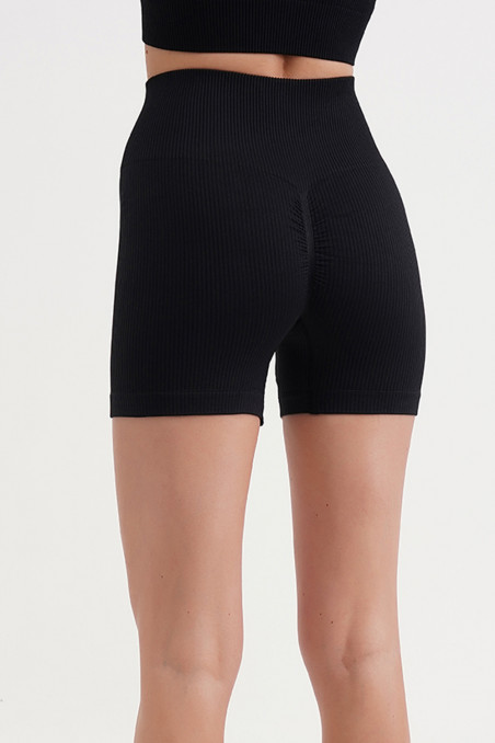 Шорты короткие женские в рубчик GIULIA SHORTS RIB SHAPE  — Заказать онлайн с доставкой