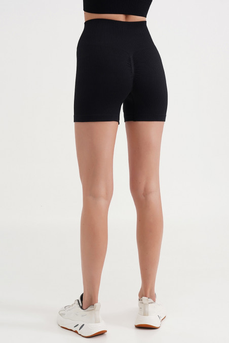 Шорты короткие женские в рубчик GIULIA SHORTS RIB SHAPE  — Заказать онлайн с доставкой
