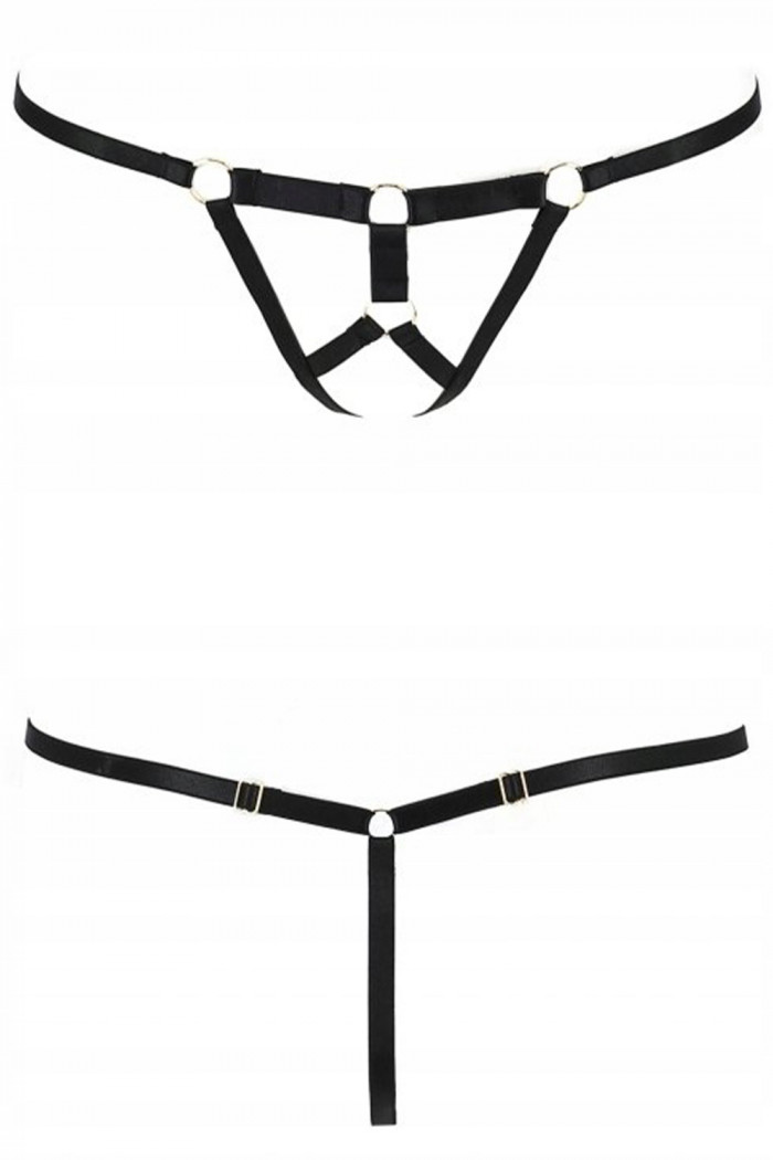 Стринги открытые из эластичных ремешков Passion Armanda  — Заказать онлайн с доставкой