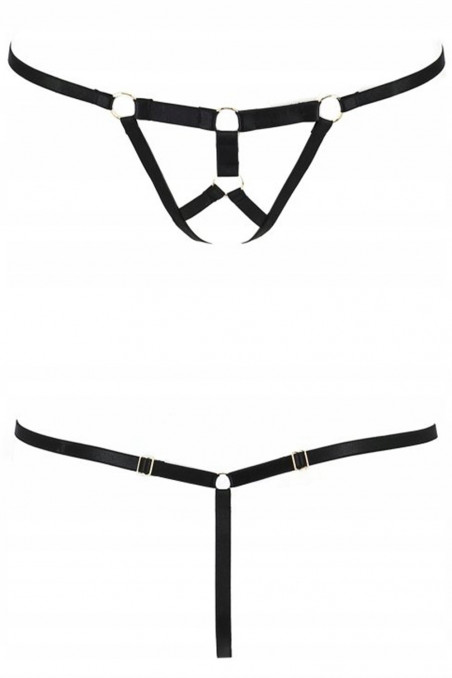 Стринги открытые из эластичных ремешков Passion Armanda  — Заказать онлайн с доставкой