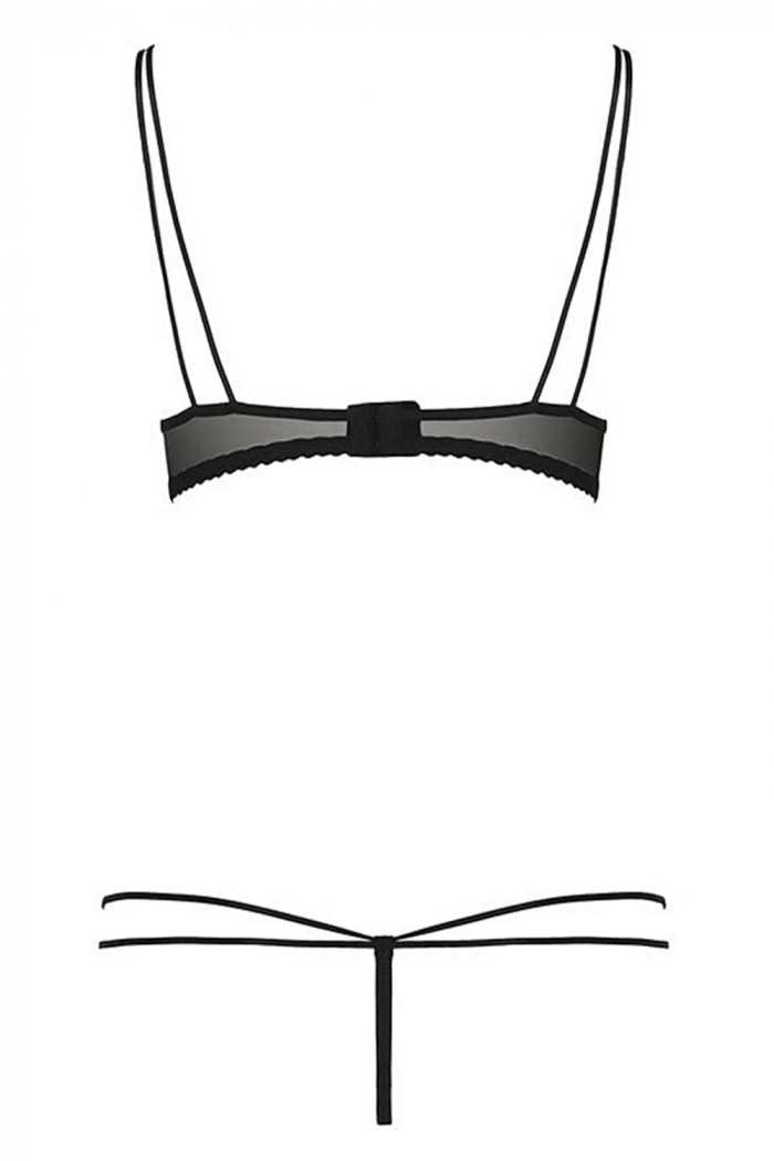Комплект белья с открытым бюстом Passion Midori set  — Заказать онлайн с доставкой