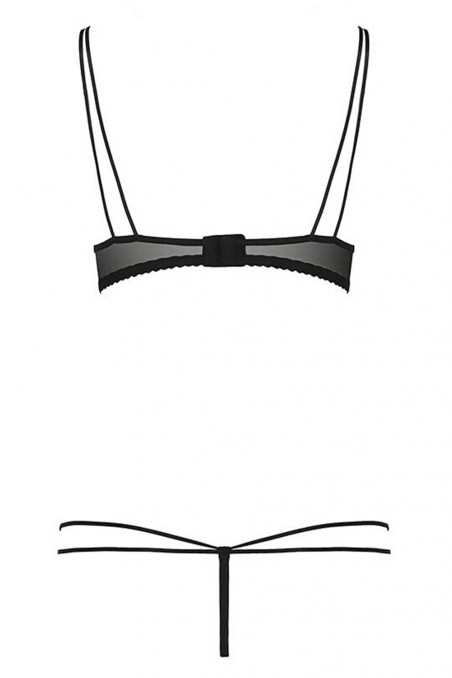 Комплект белья с открытым бюстом Passion Midori set  — Заказать онлайн с доставкой
