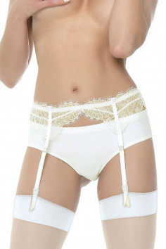 Пояс для чулок кружевной Julimex FUCHSIA  — Заказать онлайн с доставкой