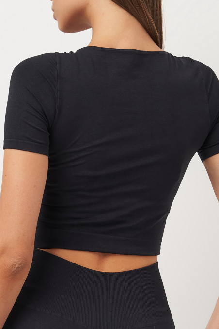 Топ бесшовный с короткими рукавами Giulia Crop T-Shirt  — Заказать онлайн с доставкой