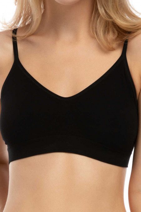 Бюстгальтер-топ бесшовный без косточек Julimex Bamboo Bralette  — Заказать онлайн с доставкой