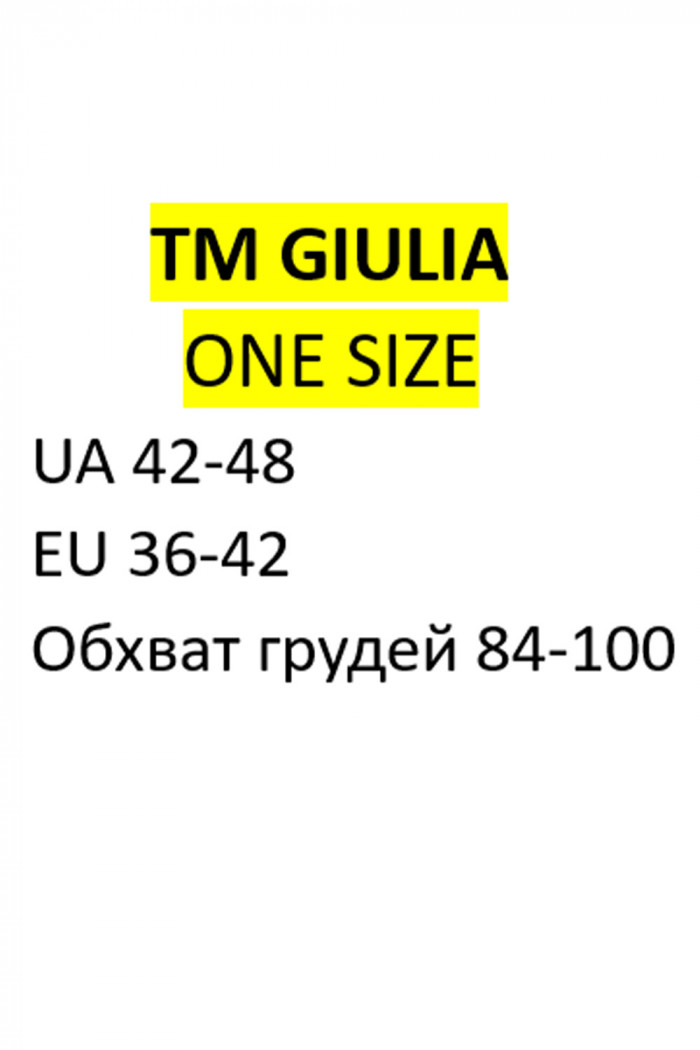 Кроп-топ в рубчик з довгими рукавами Giulia CROP TOP RIB — Купити в Dorin.shop | Ціна, Фото