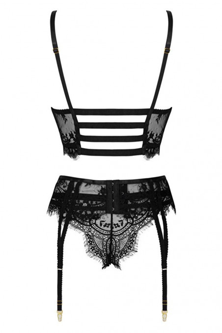 Комплект кружевной с поясом Livia Corsetti Pereas  — Заказать онлайн с доставкой