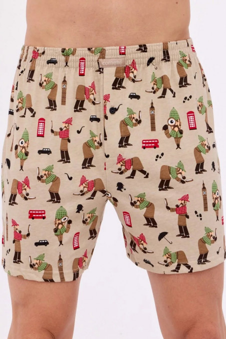 Трусы-боксеры с принтом Детектив Cornette Classic 001/163  — Заказать онлайн с доставкой