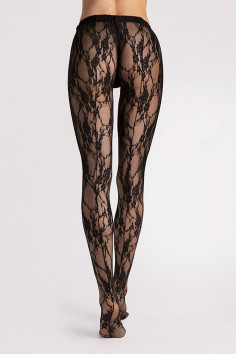 Колготки мереживні з квітковим принтом FIORE Donatella I5000 — Купити в Dorin.shop | Ціна, Фото
