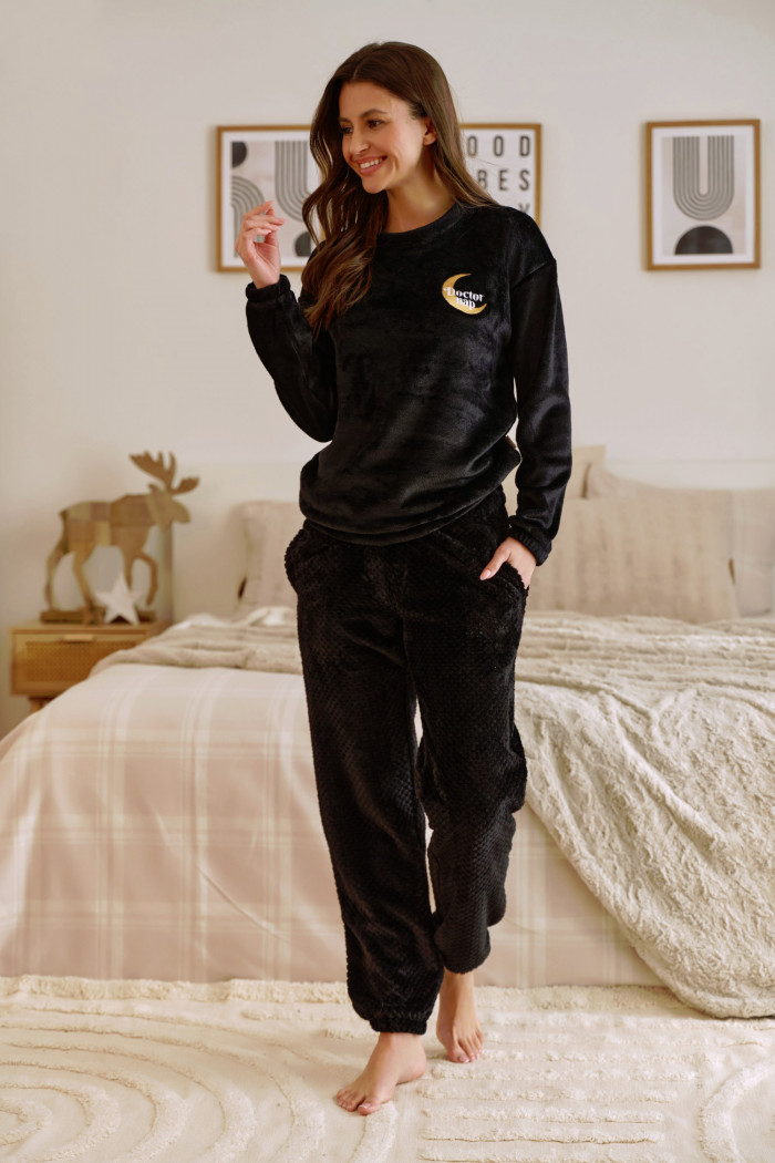 Піжама жіноча тепла флісова Doctor Nap 5209 — Купити в Dorin.shop | Ціна, Фото