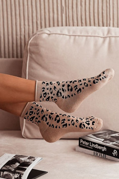 Шкарпетки жіночі з утепленою стопою Milena 071 Panterka PolFrotte — Купити в Dorin.shop | Ціна, Фото