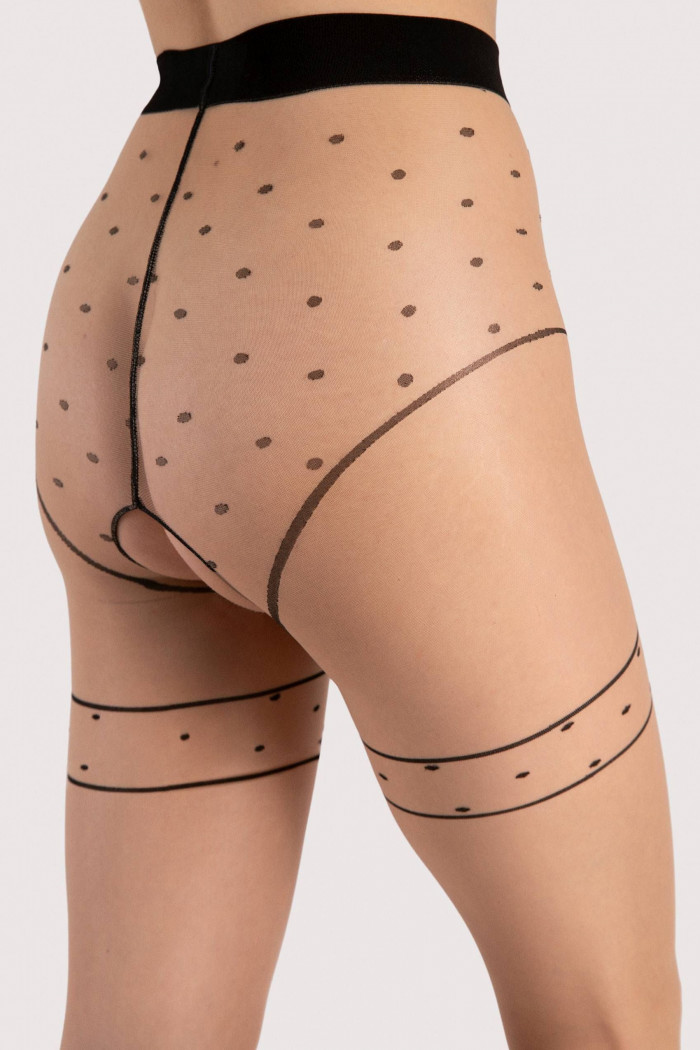 Колготки с вырезом бикини Fiore STARLIGHT 20d  — Заказать онлайн с доставкой