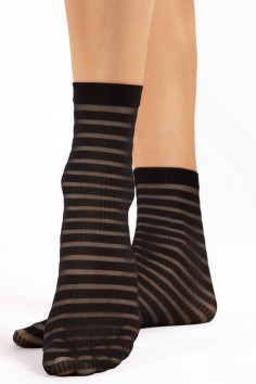 Шкарпетки прозорі в смужку Fiore Izzy 20 — Купити в Dorin.shop | Ціна, Фото 2