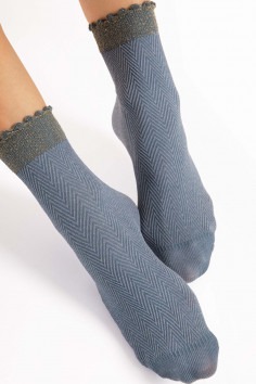 Шкарпетки з принтом "ялинки" Fiore Spina 40d — Купити в Dorin.shop | Ціна, Фото 2