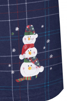 Труси-боксери з новорічним принтом Cornette 015/16 SNOWMAN 5 — Купити в Dorin.shop | Ціна, Фото 2