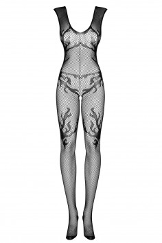 Комбінезон-сітка з вирізом Obsessive F241 — Купити в Dorin.shop | Ціна, Фото 2