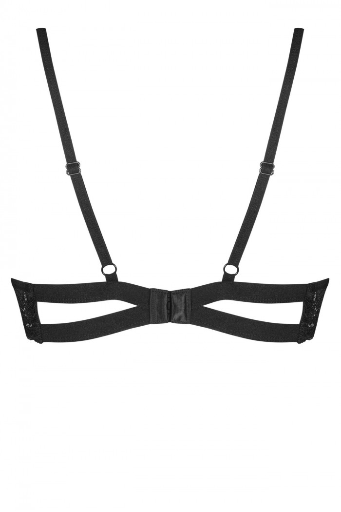 Бюстгальтер мереживний прозорий Obsessive Nutris — Купити в Dorin.shop | Ціна, Фото