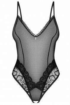 Боді прозоре з відкритим доступом Obsessive Blomentis — Купити в Dorin.shop | Ціна, Фото 2