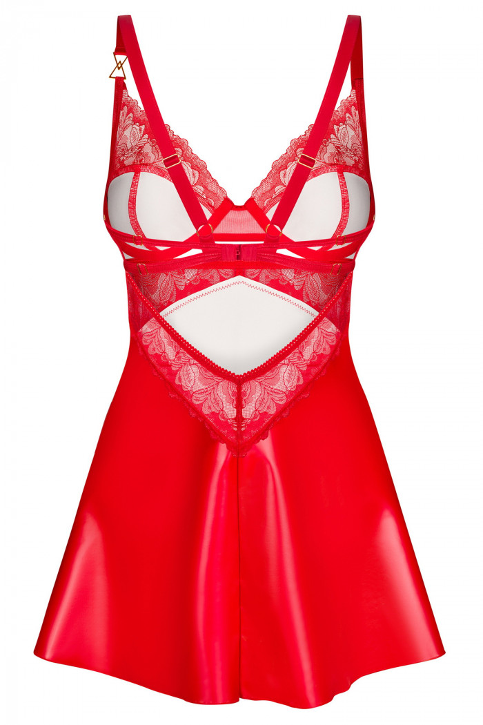 Сукня спокуслива під шкіру Obsessive Aliosa chemise — Купити в Dorin.shop | Ціна, Фото