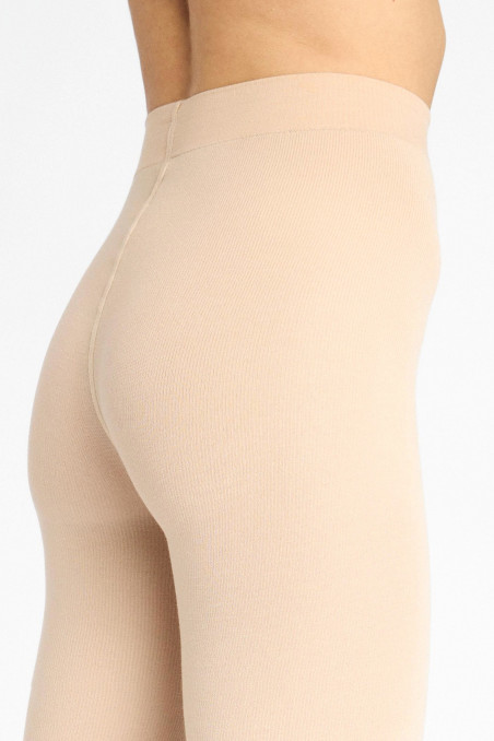 Колготки теплі бежеві в рубчик з кашеміром Marilyn Cashmere D09 — Купити в Dorin.shop | Ціна, Фото