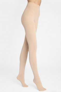 Колготки теплі бежеві в рубчик з кашеміром Marilyn Cashmere D09 — Купити в Dorin.shop | Ціна, Фото