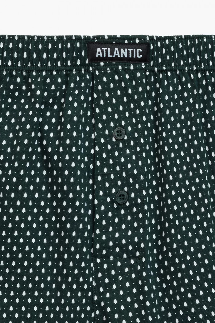 Трусы-боксеры с новогодним принтом Atlantic 2GMB-006 (2 шт)  — Заказать онлайн с доставкой