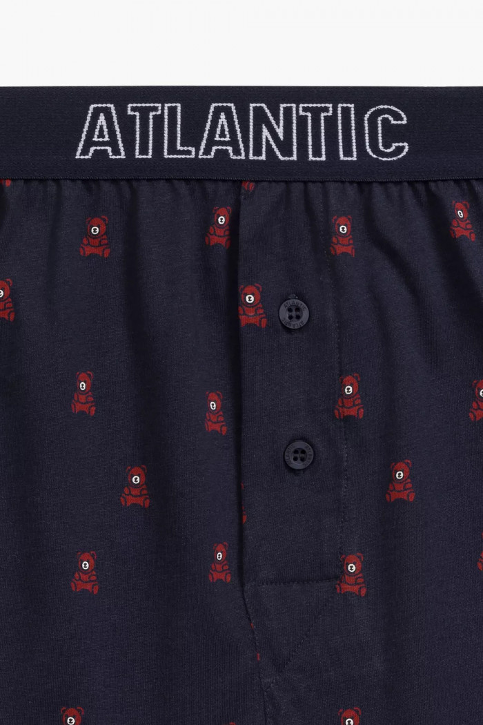 Трусы-боксеры с принтом Atlantic 2GMB-007 (2 шт)  — Заказать онлайн с доставкой