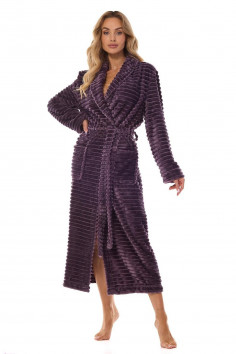 Халат жіночий довгий теплий L&L 2415 RITTA — Купити в Dorin.shop | Ціна, Фото