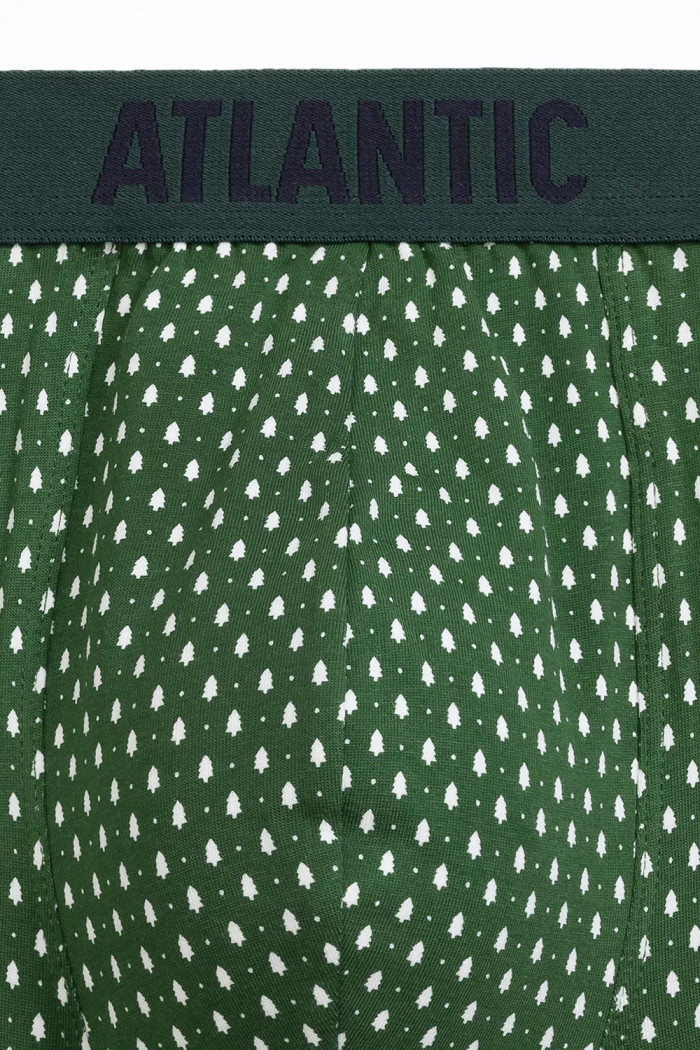 Трусы-боксеры с новогодним принтом Atlantic 2GMH-023 (2 шт)  — Заказать онлайн с доставкой